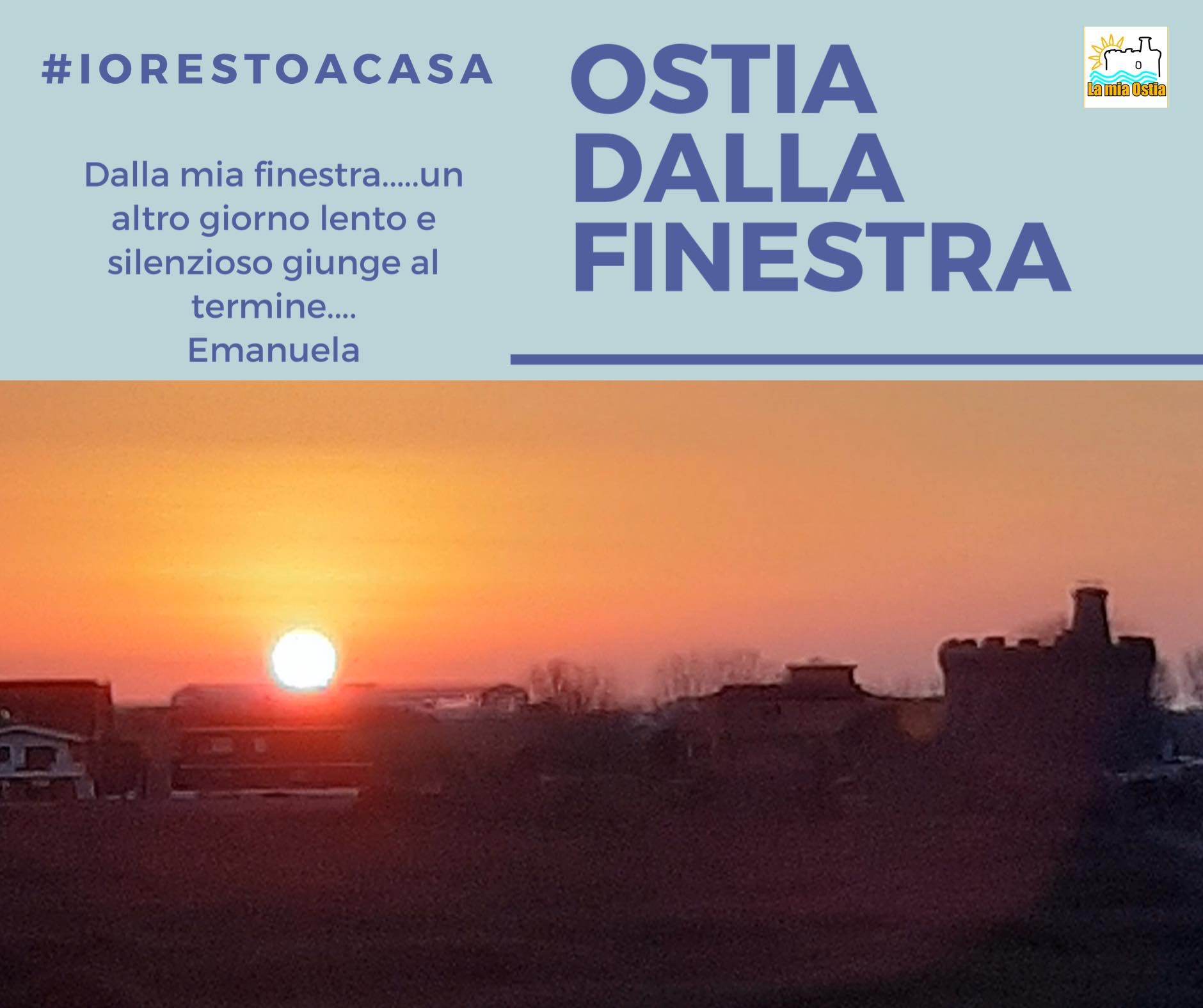 Ostia dalla finestra: mese di marzo